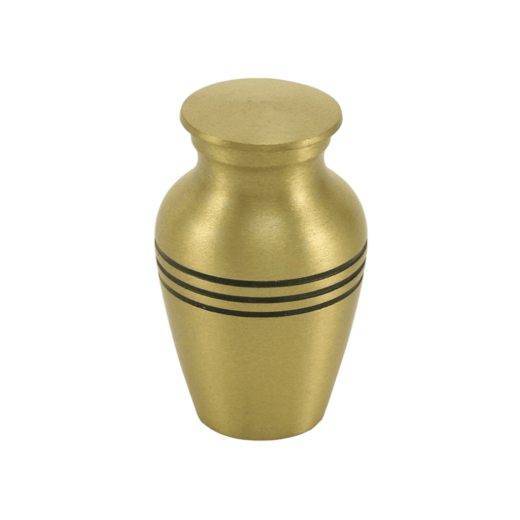 Classic Bronze Keepsake Classic Urns Brass Bronze Memorial | SKU: AMU-AU2801K