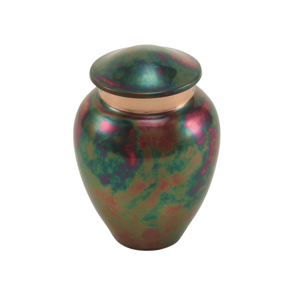 Raku (stainless steel) Keepsake Classic Urns Stainless Steel Multi-Colour Memorial | SKU: AMU-AU2930K