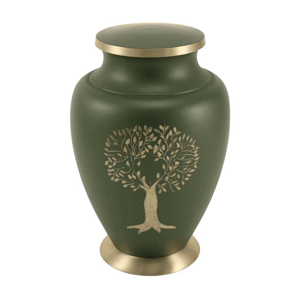 Aria Tree of Life Large Aria Brass Green Memorial | SKU: AMU-AU5240L
