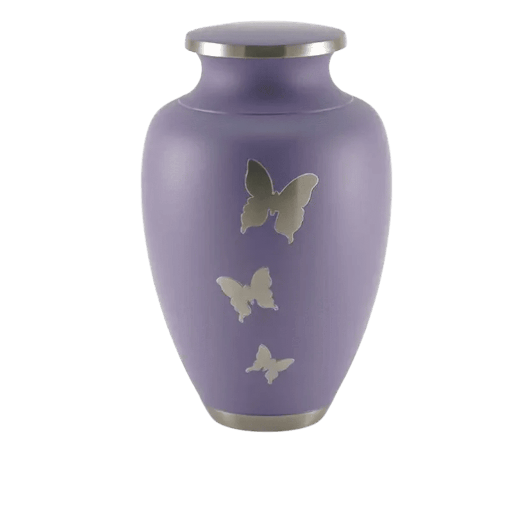 Aria Butterfly Extra Large Aria Brass Purple Memorial | SKU: AMU-AU5245XL