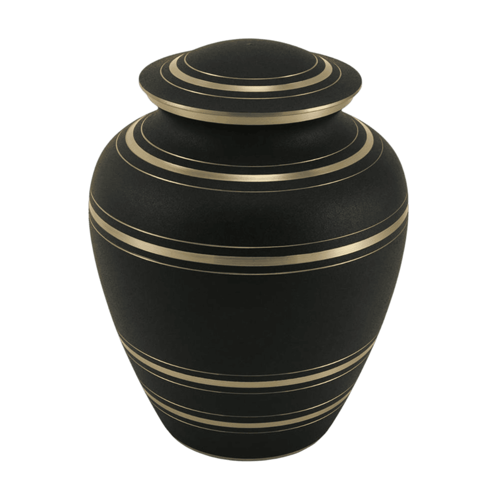 Onyx Elite Large Elite Brass Black Memorial | SKU: AMU-AU5595L