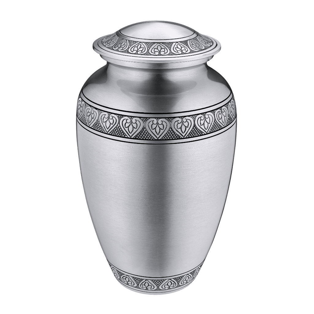 Classic Pewter Adult Classic Urns Brass Pewter Memorial | SKU: AMU-AULA210