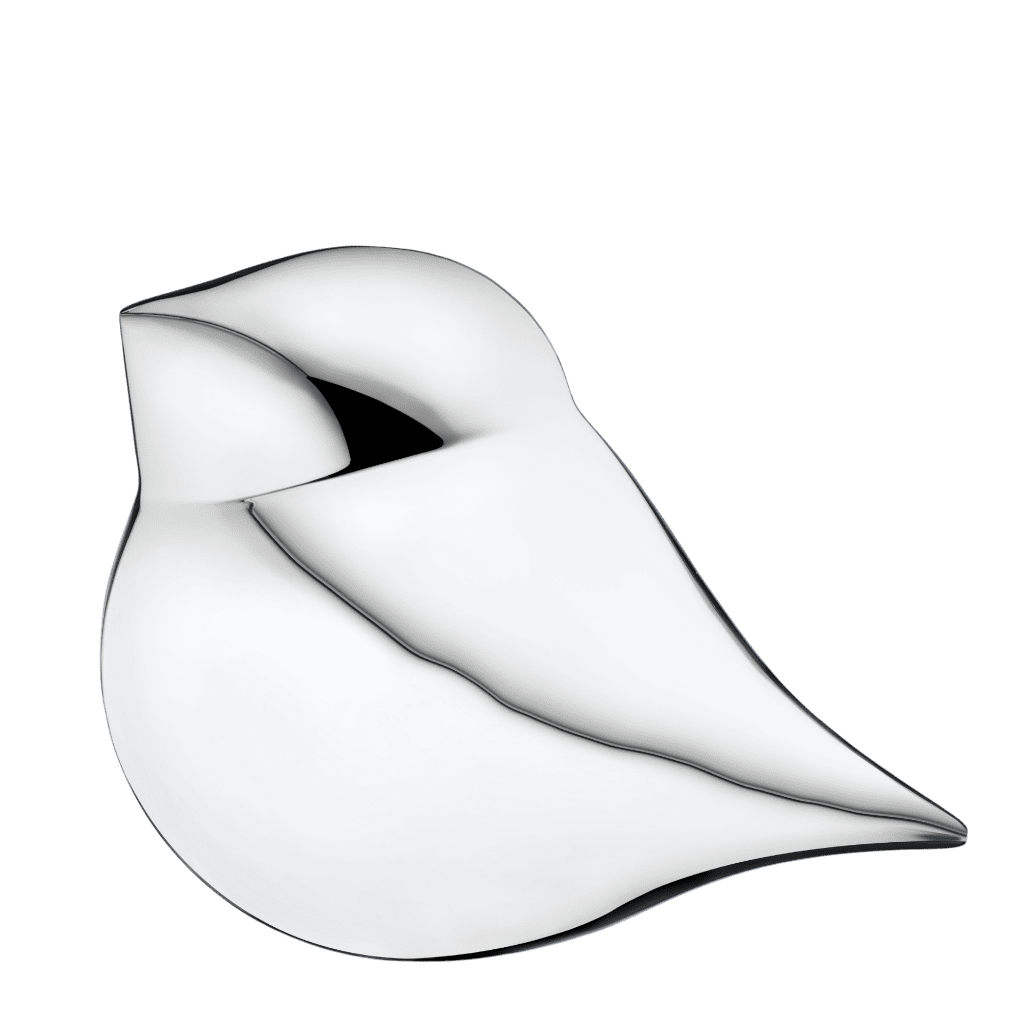 Silver Soul Bird Male Adult Silver Soul Birds Brass Silver Memorial | SKU: AMU-AULA562