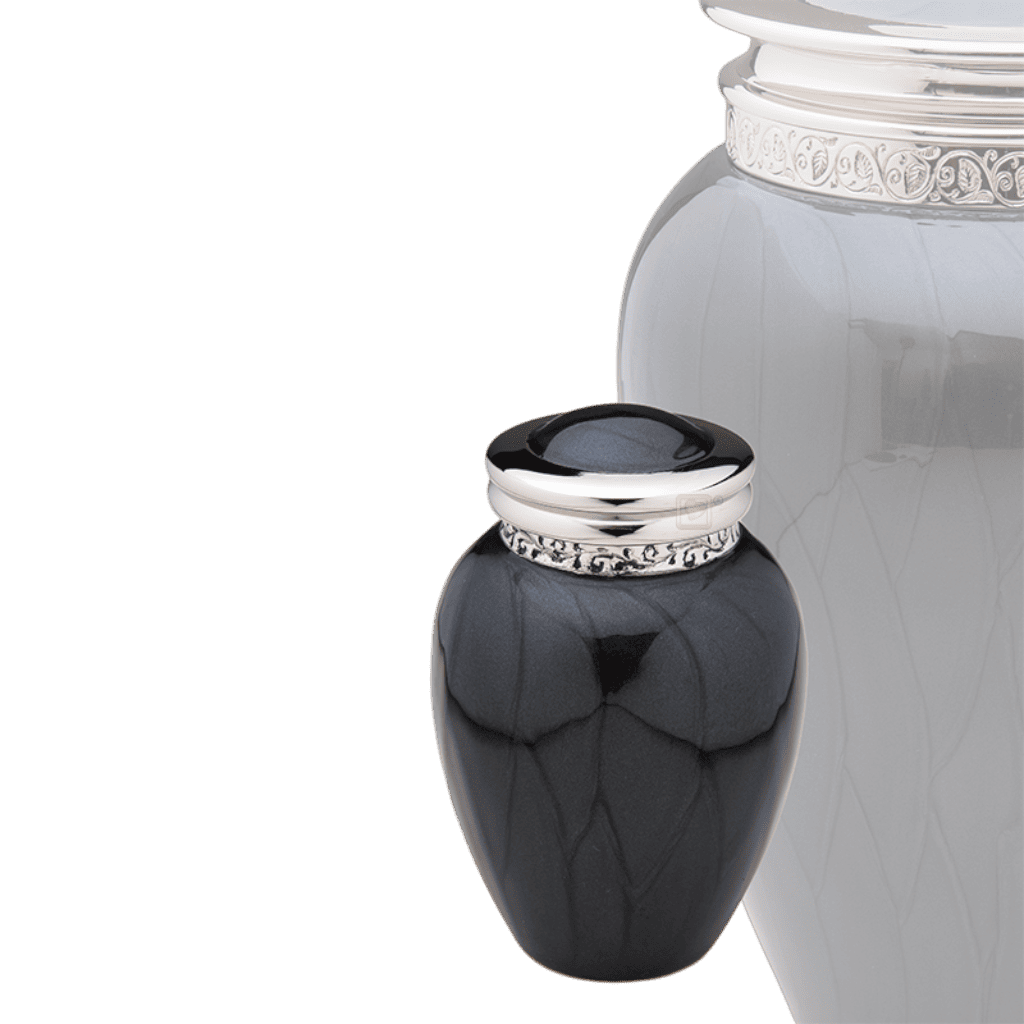 Blessings Midnight Keepsake Blessings Brass and Alloy Black Memorial | SKU: AMU-AULK292