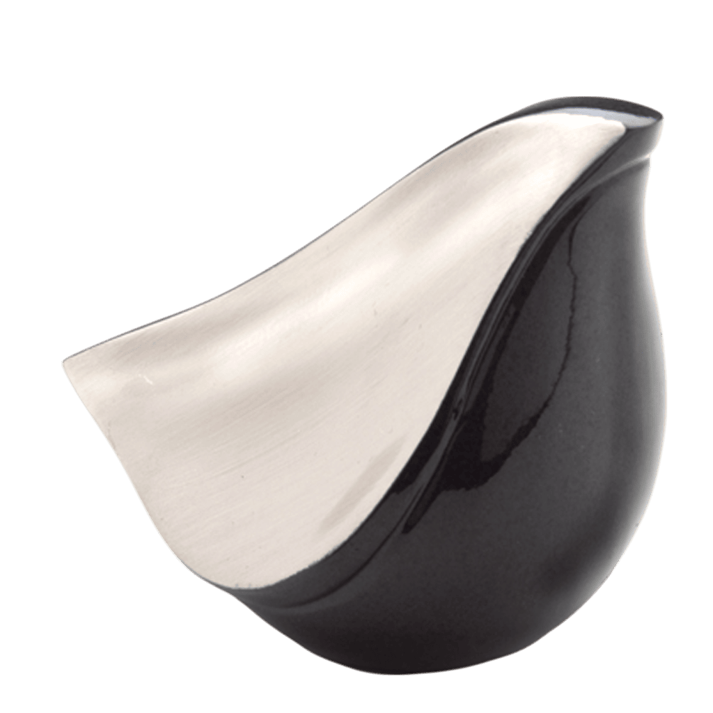 LoveBird Midnight Keepsake Lovebirds Keepsakes Brass Black Memorial | SKU: AMU-AULK550