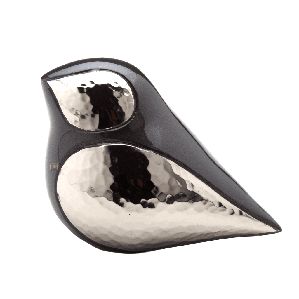 Soul Bird Male Keepsake Soul Birds Brass Black Memorial | SKU: AMU-AULK560