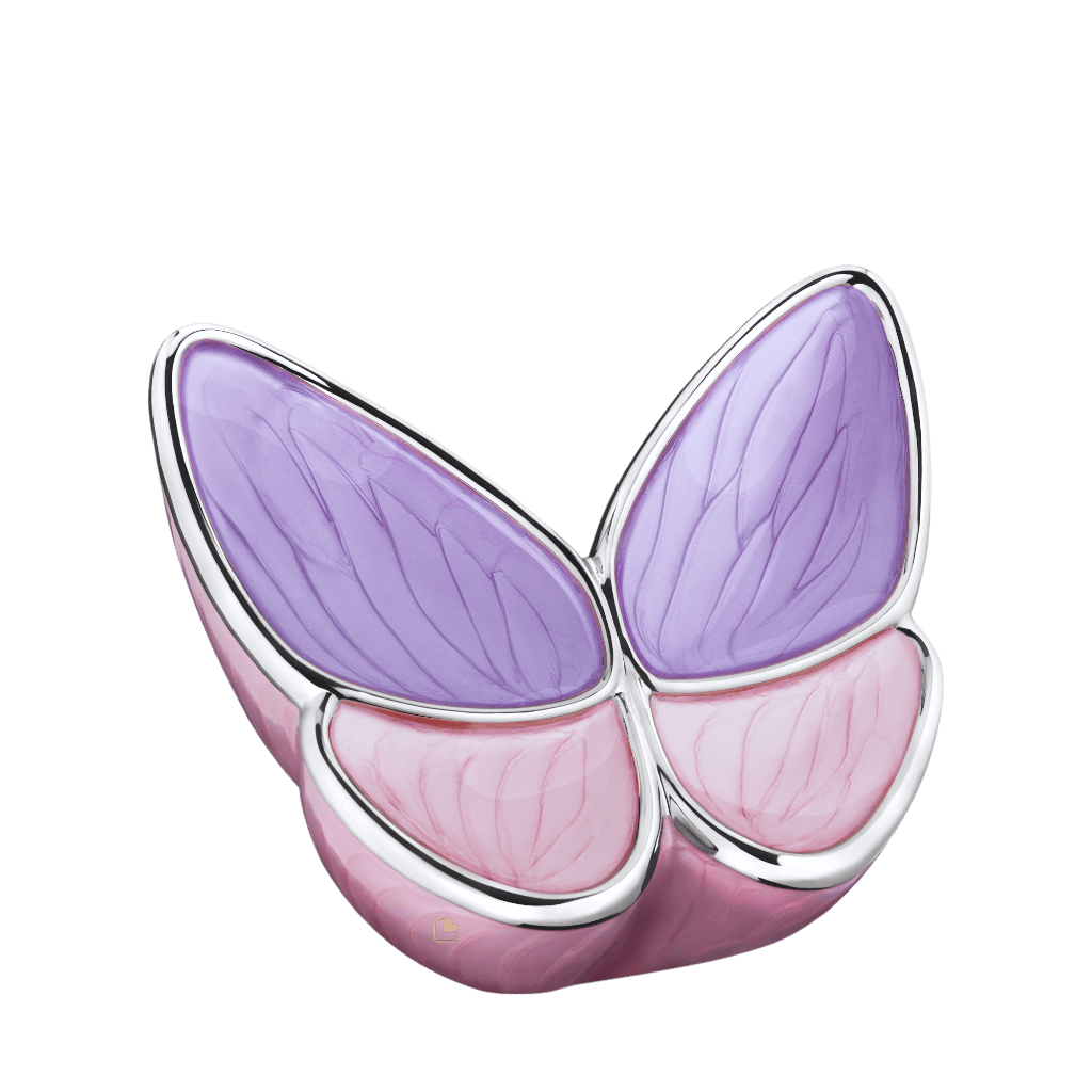 Wings of Hope Lavender Medium Wings of Hope Brass Lavender Memorial | SKU: AMU-AULM1040