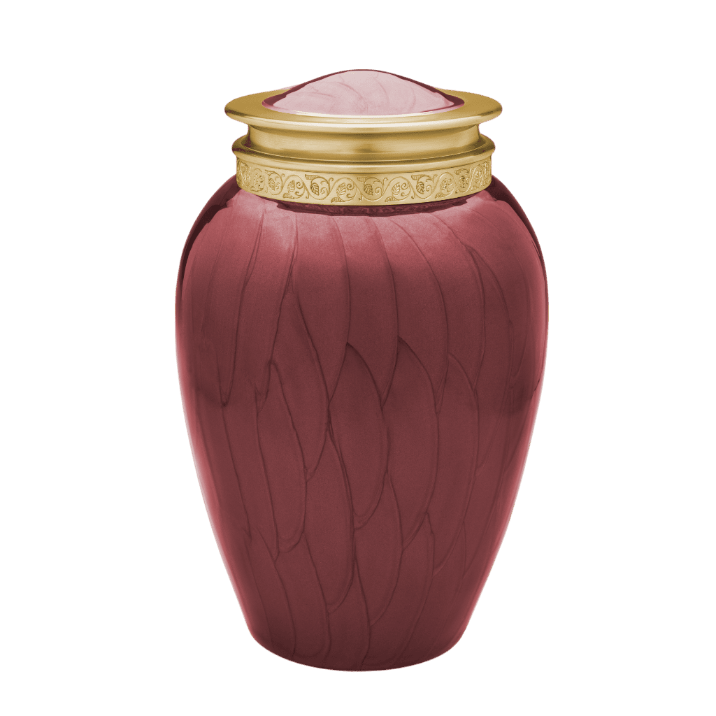 Blessings Crimson Medium Blessings Brass and Alloy Crimson Memorial | SKU: AMU-AULM299