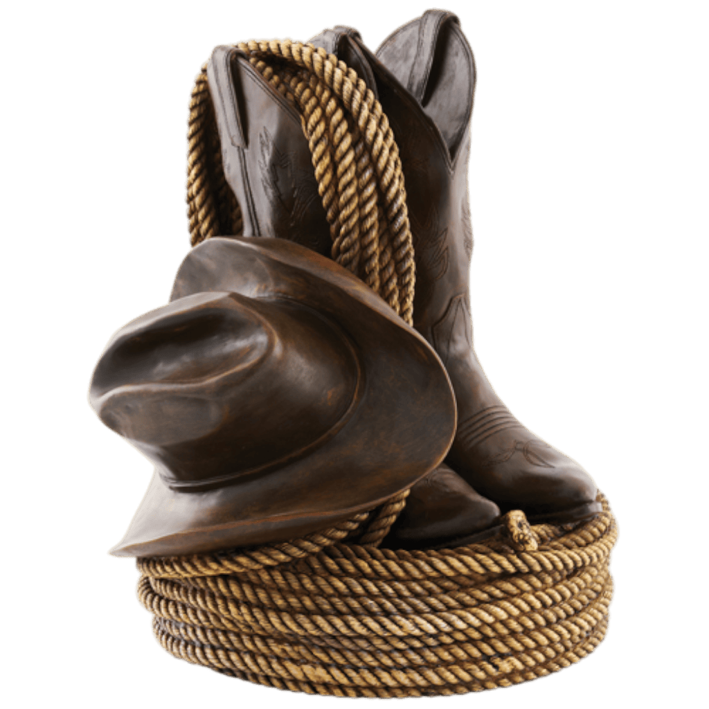 Cowboy Boots Large Lifestyle Range Resin Brown Memorial | SKU: AMU-AUM9830