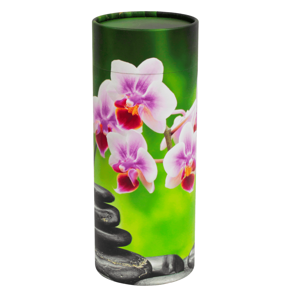 Scatter Tube Orchid Large Passages Biodegradable Purple Memorial | SKU: AMU-L-AUPSTOR