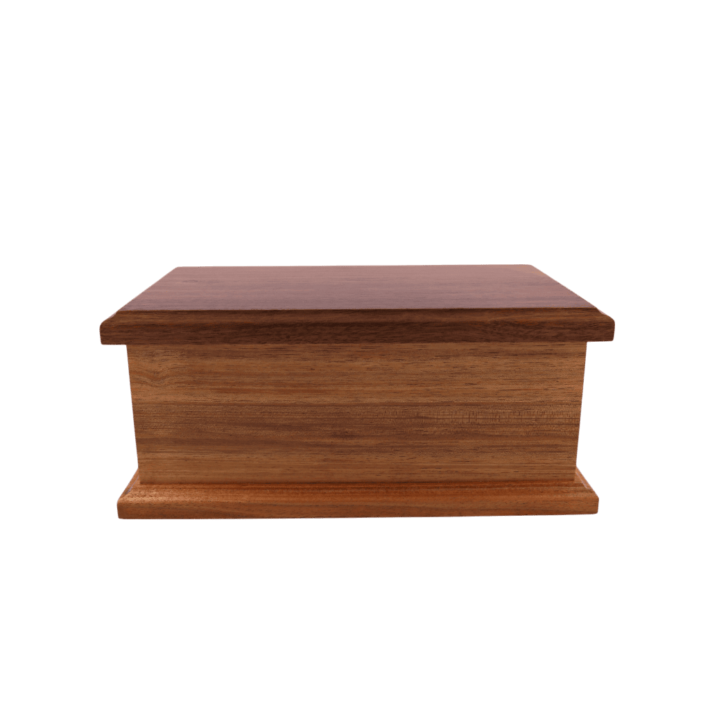 Blackwood Timber Urn Large  Tasmanian Timber Urns  Blackwood  Wood  Memorial | SKU: AMU-AU004BW