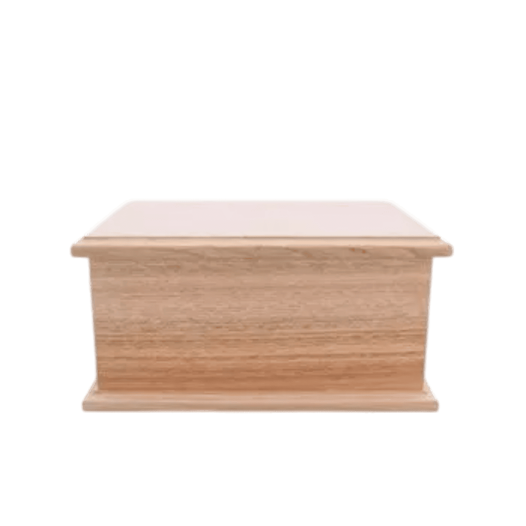 Tasmanian Oak Timber Urn Large  Tasmanian Timber Urns  Tasmanian Oak  Wood  Memorial | SKU: AMU-AU004TO