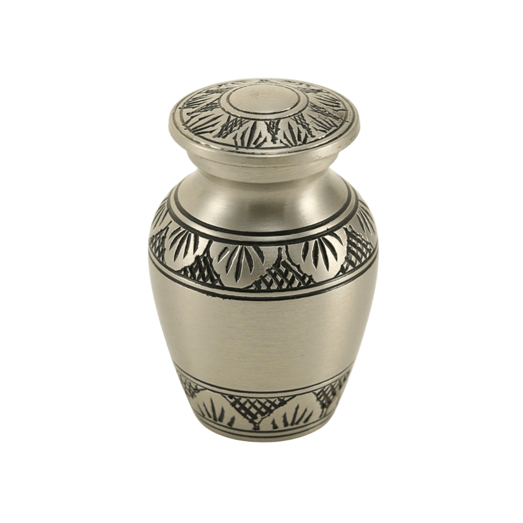 Athena Pewter Keepsake  Classic Urns  Brass  Pewter  Memorial | SKU: AMU-AU2805K