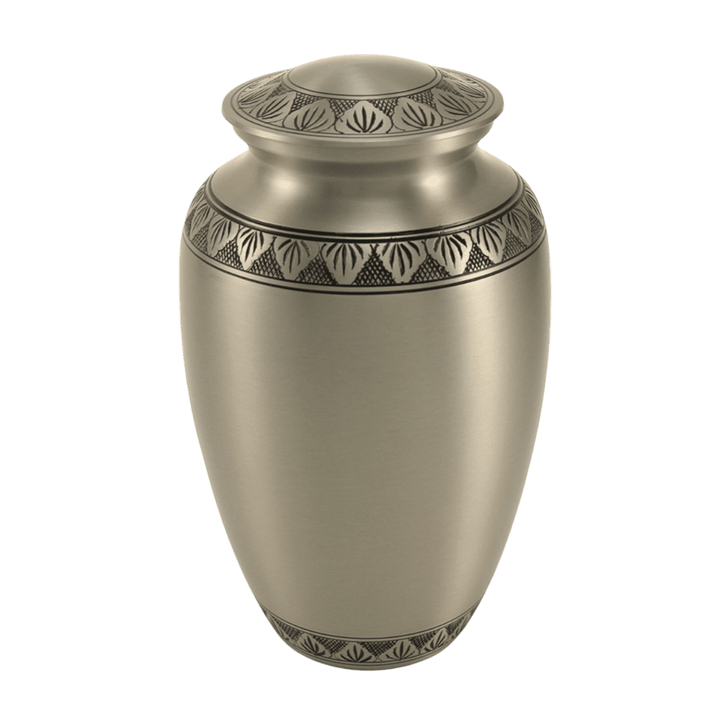 Athena Pewter Large  Classic Urns  Brass  Pewter  Memorial | SKU: AMU-AU2805L