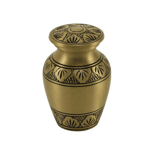 Athena Bronze Keepsake  Classic Urns  Brass  Bronze  Memorial | SKU: AMU-AU2814K