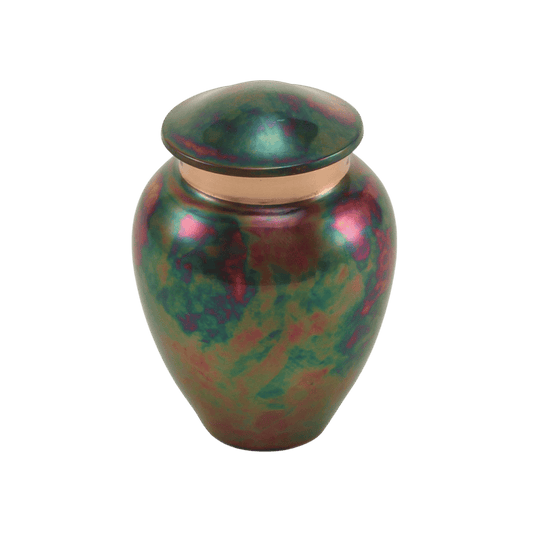 Raku (stainless steel) Keepsake  Classic Urns  Stainless Steel  Multi-Colour  Memorial | SKU: AMU-AU2930K