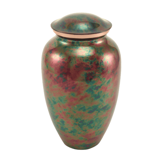 Raku (stainless steel) Large  Classic Urns  Stainless Steel  Multi-Colour  Memorial | SKU: AMU-AU2930L