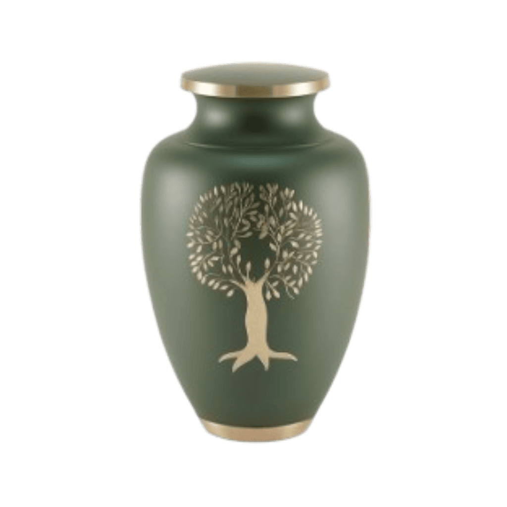 Aria Tree of Life Extra Large  Aria  Brass  Green  Memorial | SKU: AMU-AU5240XL