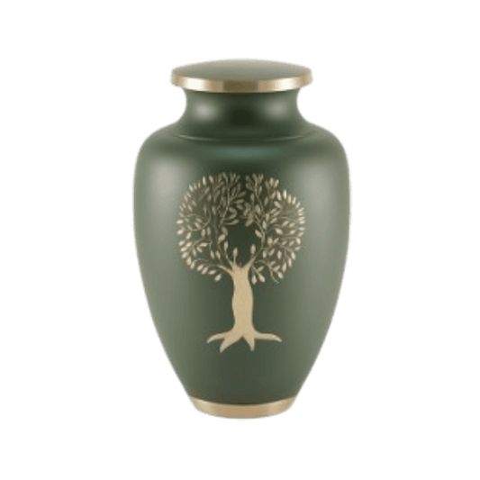 Aria Tree of Life Extra Large  Aria  Brass  Green  Memorial | SKU: AMU-AU5240XL