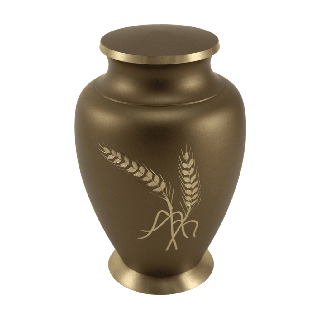 Aria Wheat Large  Aria  Brass  Brown  Memorial | SKU: AMU-AU5241L