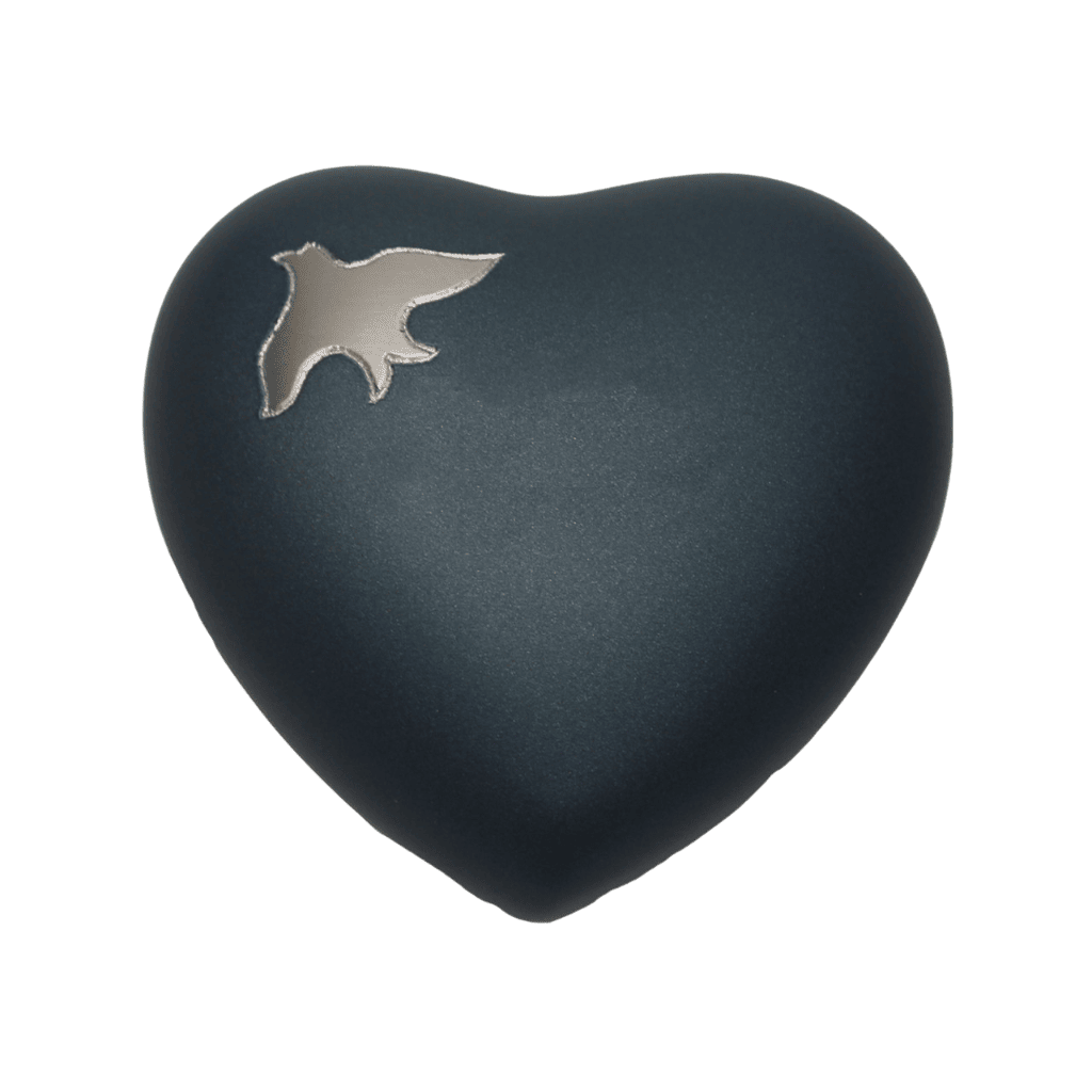 Aria Ascending Heart  Aria  Brass  Blue  Memorial | SKU: AMU-AU5242H