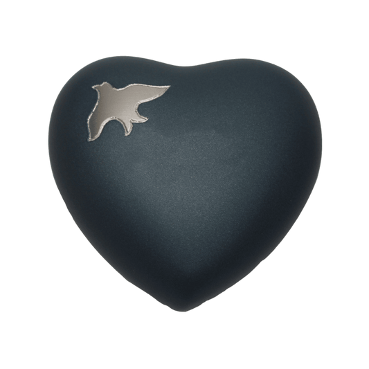 Aria Ascending Heart  Aria  Brass  Blue  Memorial | SKU: AMU-AU5242H