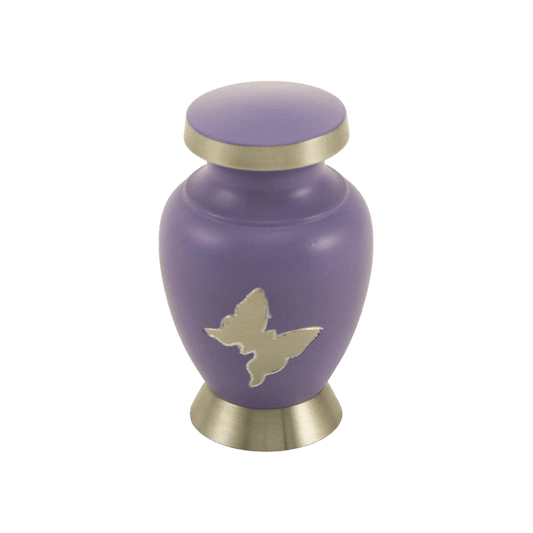 Aria Butterfly Keepsake  Aria  Brass  Purple  Memorial | SKU: AMU-AU5245K