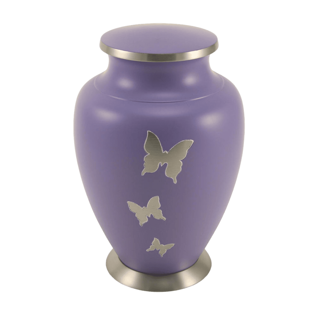 Aria Butterfly Large  Aria  Brass  Purple  Memorial | SKU: AMU-AU5245L