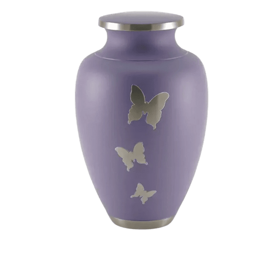 Aria Butterfly Extra Large  Aria  Brass  Purple  Memorial | SKU: AMU-AU5245XL
