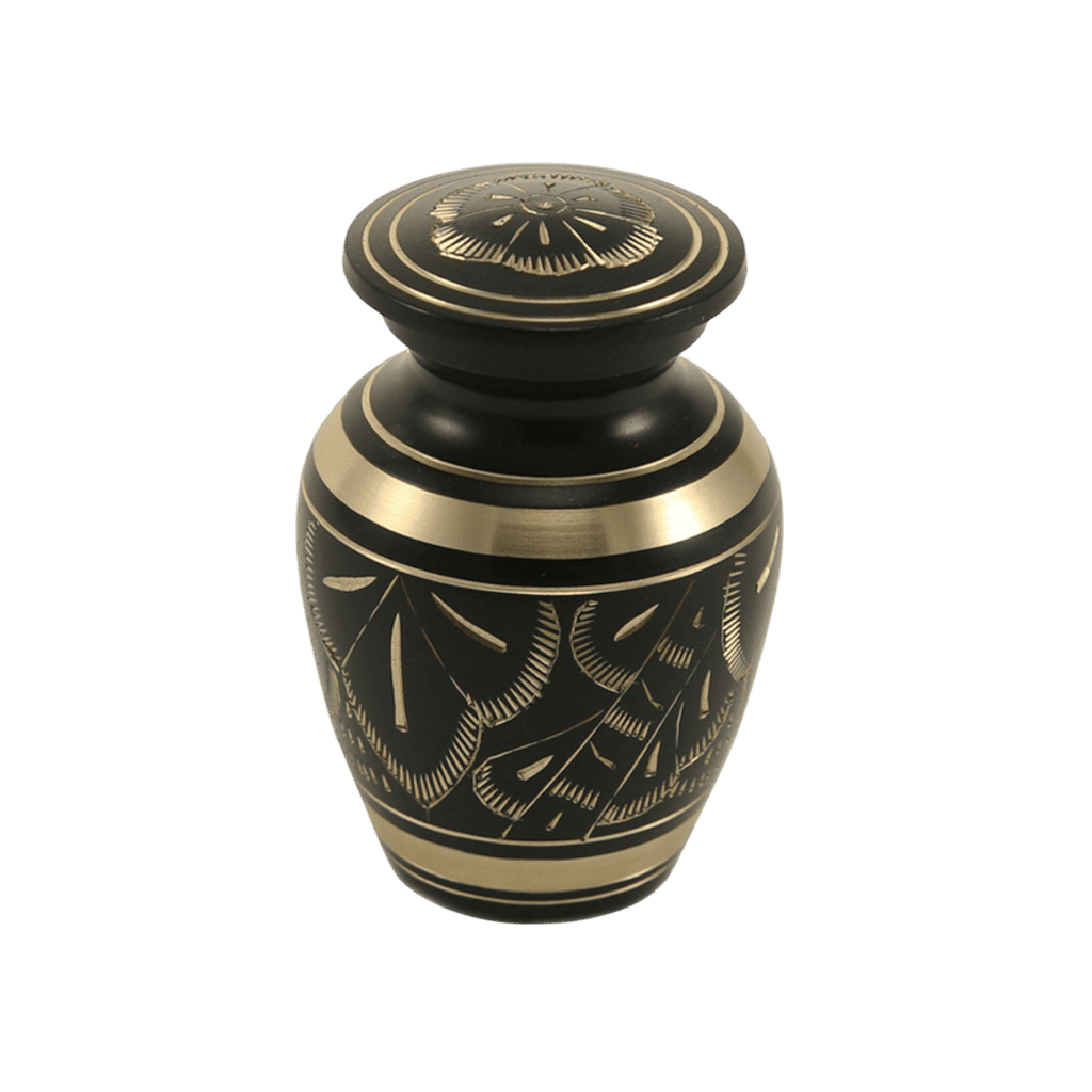 Radiance Elite Keepsake  Elite  Brass  Black  Memorial | SKU: AMU-AU5592K