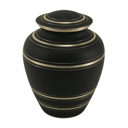 Onyx Elite Large  Elite  Brass  Black  Memorial | SKU: AMU-AU5595L