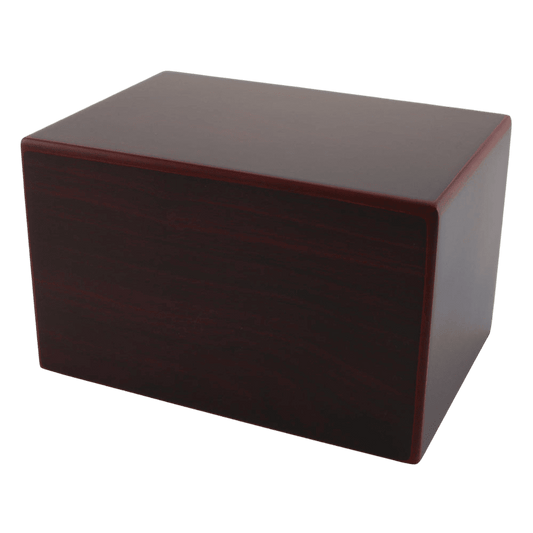 Cherry Finish Box Large  MDF Frames  MDF  Wood  Memorial | SKU: AMU-AUCMBC200