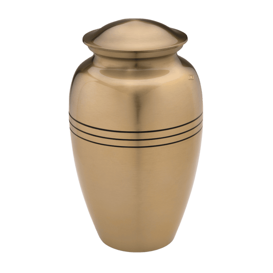 Radiance Gold Adult  Classic Urns  Alloy  Gold  Memorial | SKU: AMU-AULA216