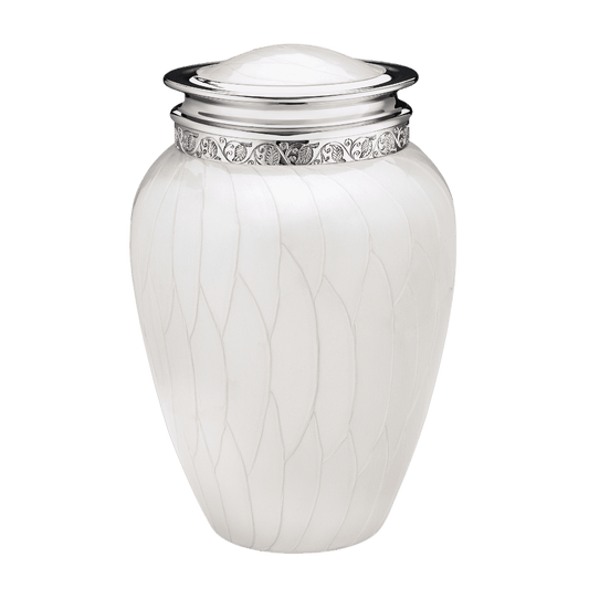 Blessings White Adult  Blessings  Brass and Alloy  White  Memorial | SKU: AMU-AULA297