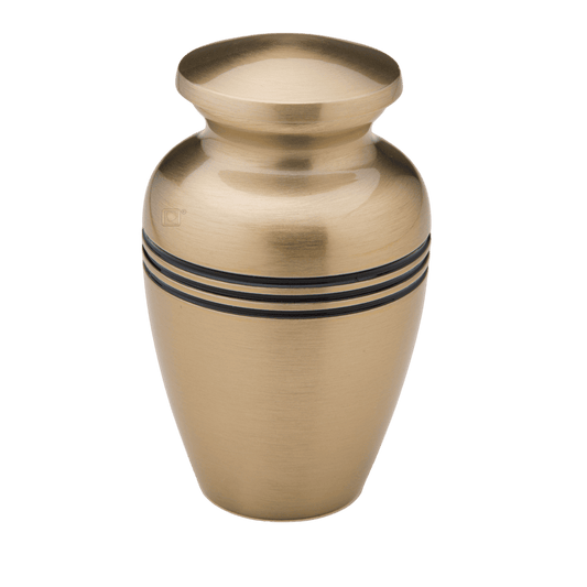 Radiance Gold Keepsake  Classic Urns  Alloy  Gold  Memorial | SKU: AMU-AULK216