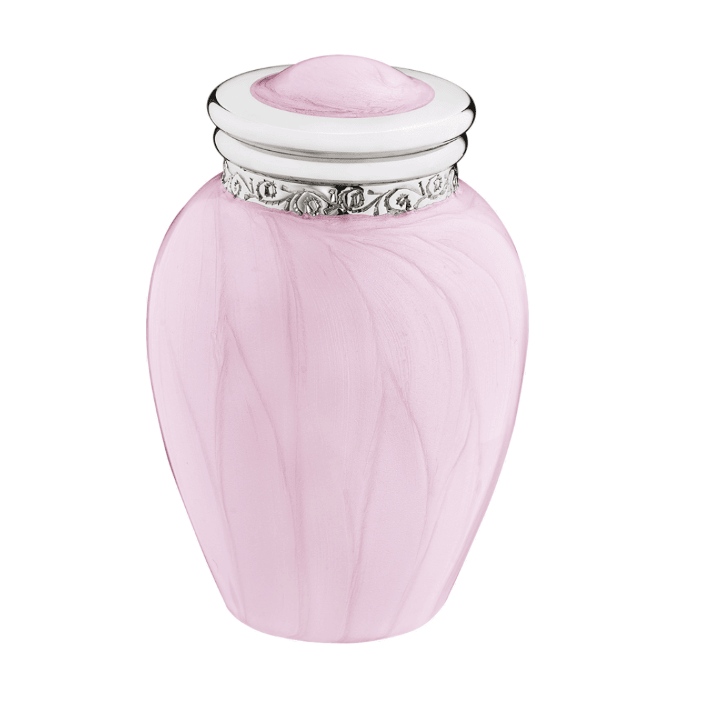 Blessings Pearl Pink Keepsake  Blessings  Brass and Alloy  Pink  Memorial | SKU: AMU-AULK667