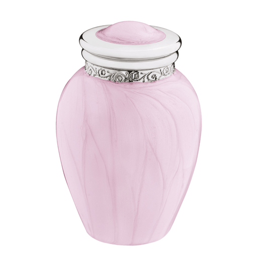 Blessings Pearl Pink Keepsake  Blessings  Brass and Alloy  Pink  Memorial | SKU: AMU-AULK667