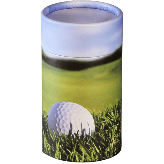 Scatter Tube The 19th Hole Mini  Passages  Biodegradable  Green  Memorial | SKU: AMU-MI-AUPSTT
